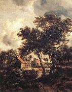Meindert Hobbema The Water Mill Germany oil painting reproduction